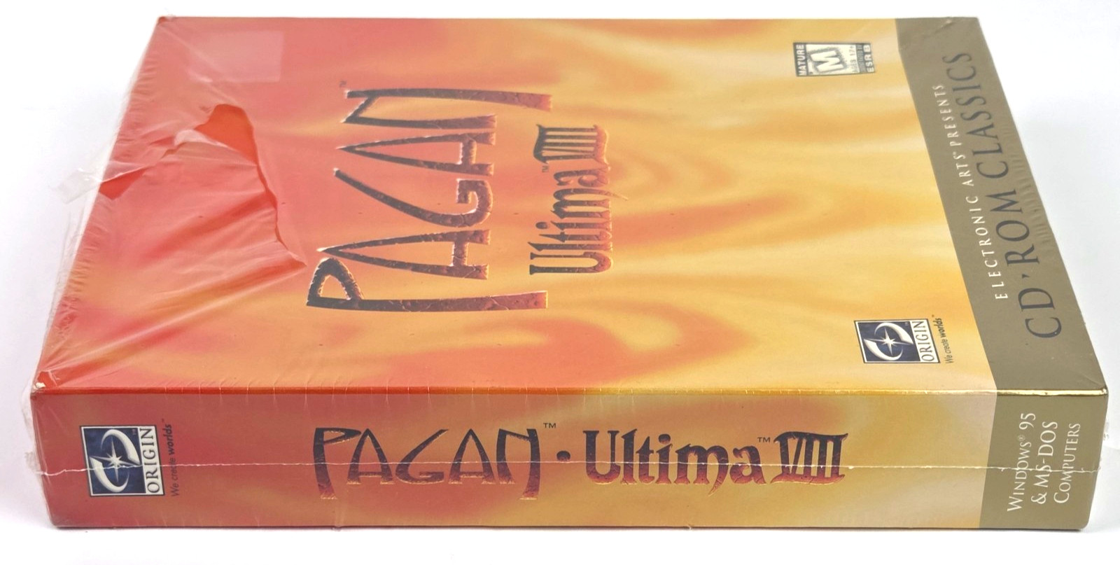 Pagan Ultima VIII 8 CD Classics Win 95 MS DOS PC Game New Sealed (Other)