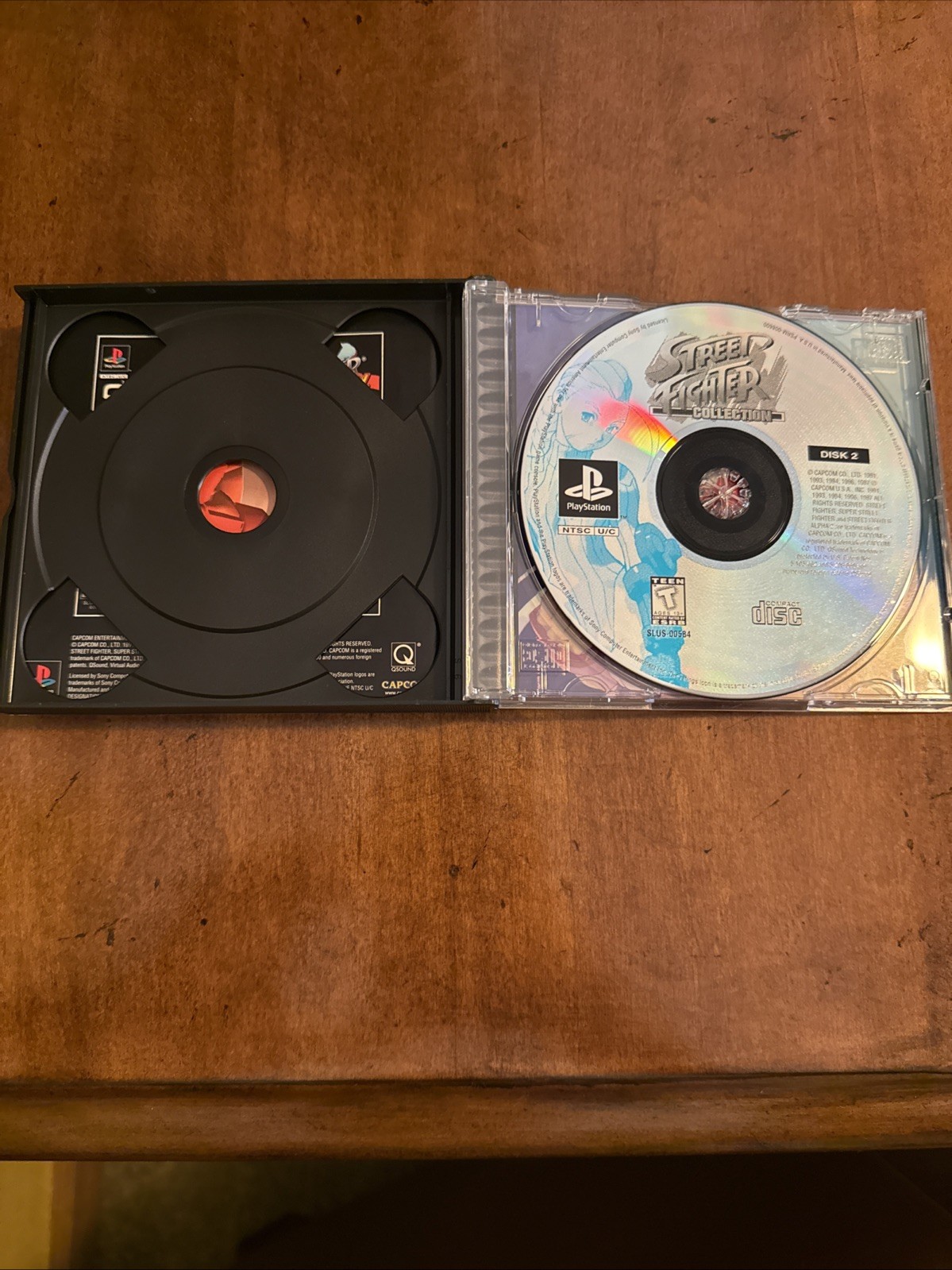 Street Fighter Collection Sony PlayStation 1 PS1 2-Disc CIB Manual Case Included