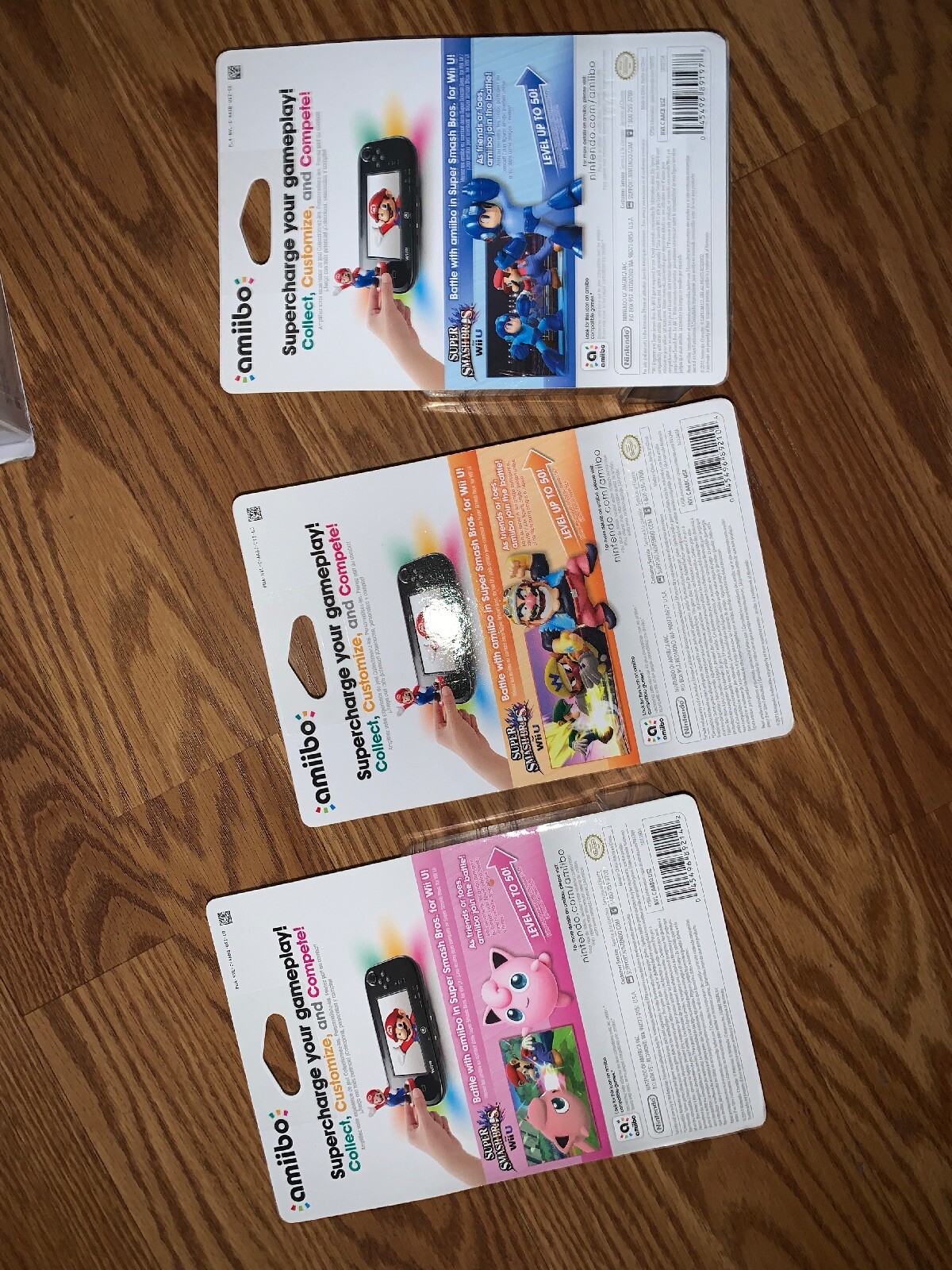 Amiibo Jigglypuff, Wario, Megaman No Returns Accepted All Sales Are Final