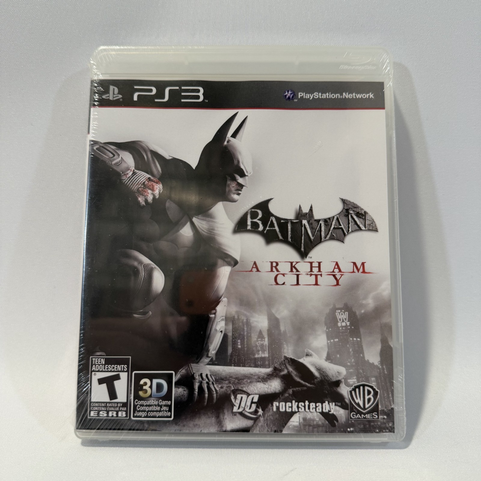 Batman Arkham City PS3 Sony Warner Bros Action Adventure Open World Video Game