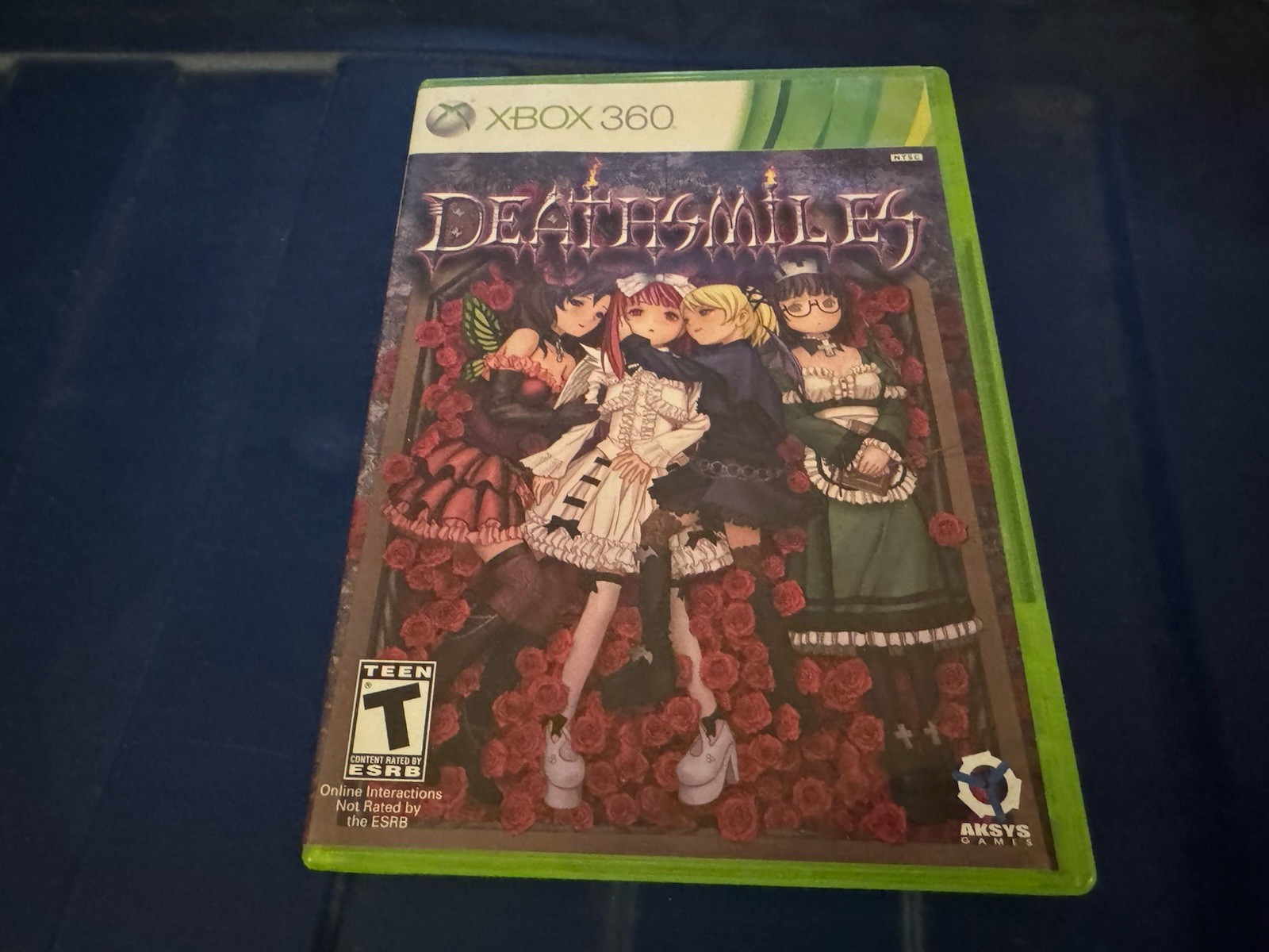Deathsmiles Xbox 360 Manual Dual Disc