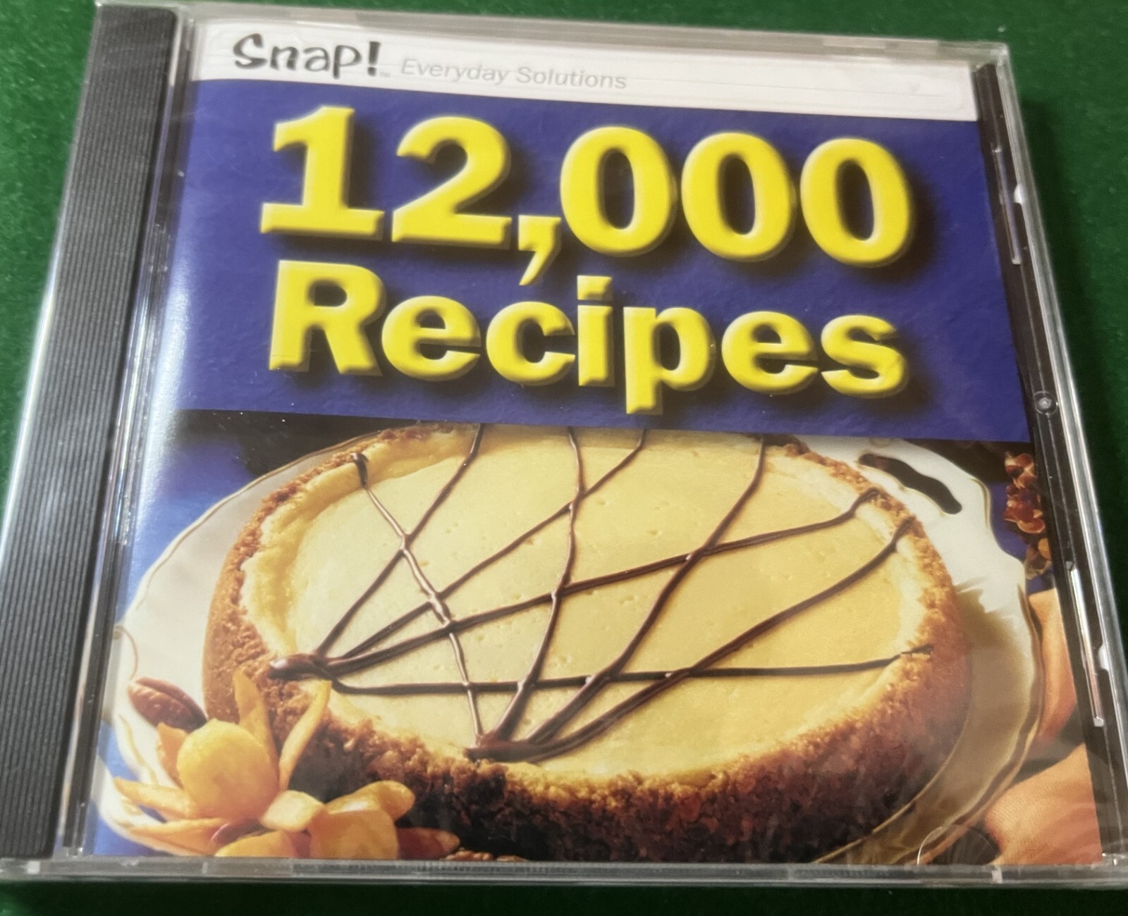 Snap 12,000 Recipes (PC, 2001) NEW Sealed!