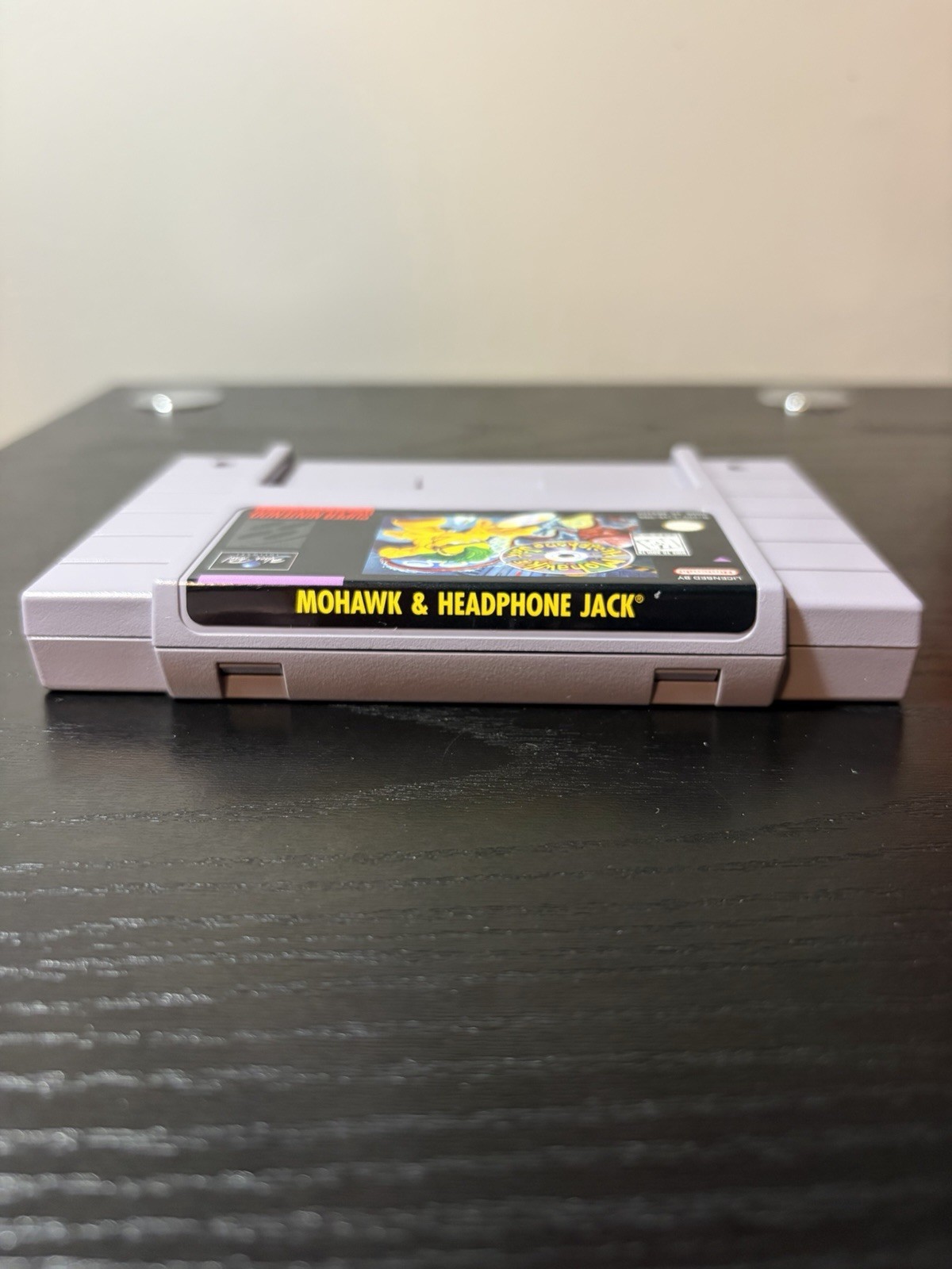 Mohawk & Headphone Jack Super Nintendo Authentic Tested & Working Rare 1997