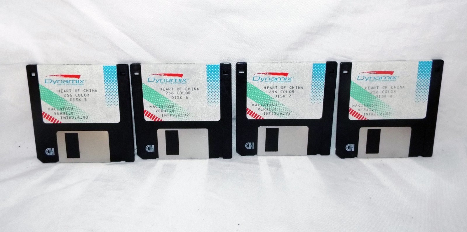 Heart of China Apple Macintosh 1991 CIB Complete Sierra Dynamix Vintage