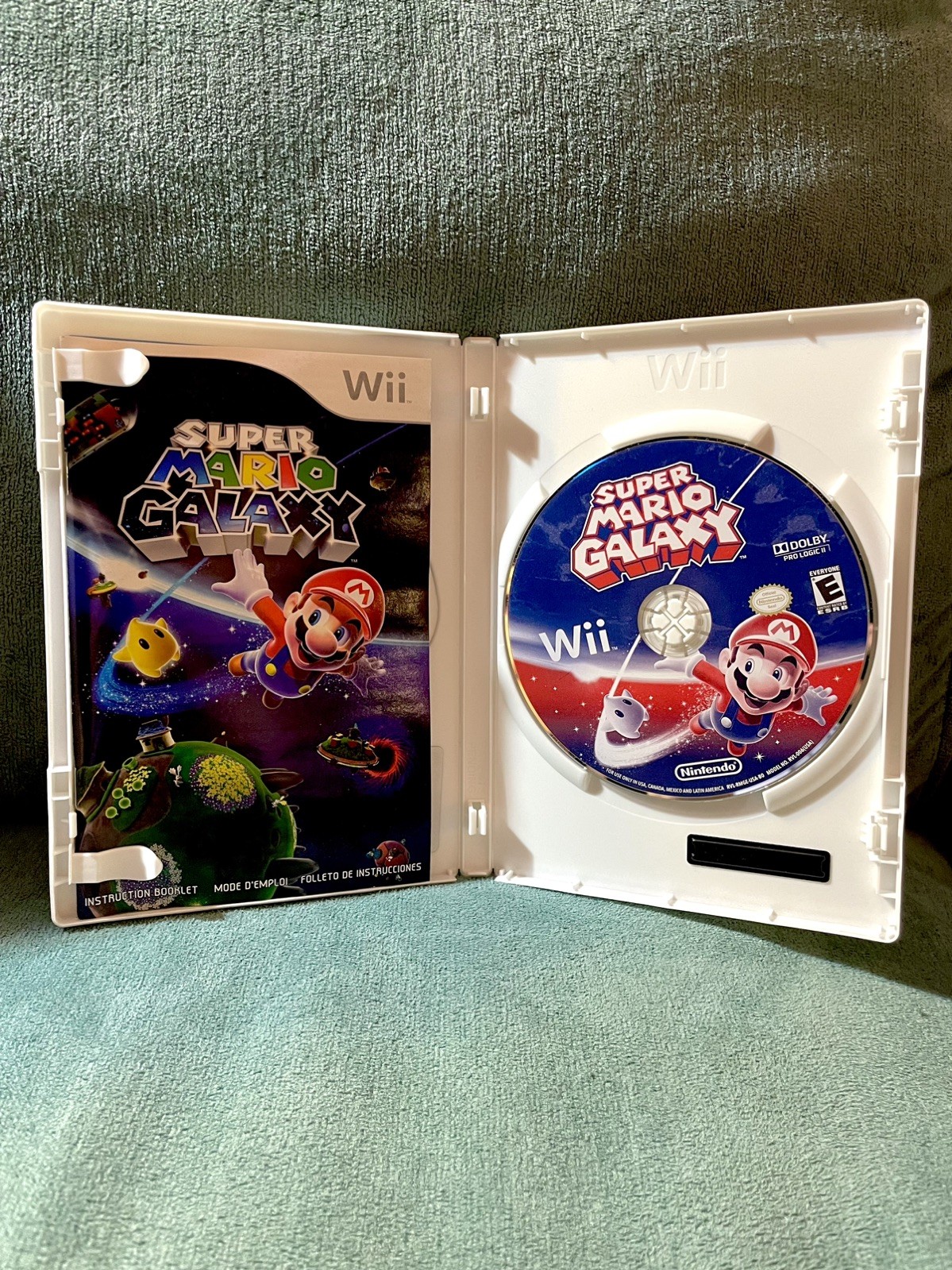 Nintendo Wii Super Mario Galaxy Nintendo Selects (Nintendo WII, 2011) Nice Disc