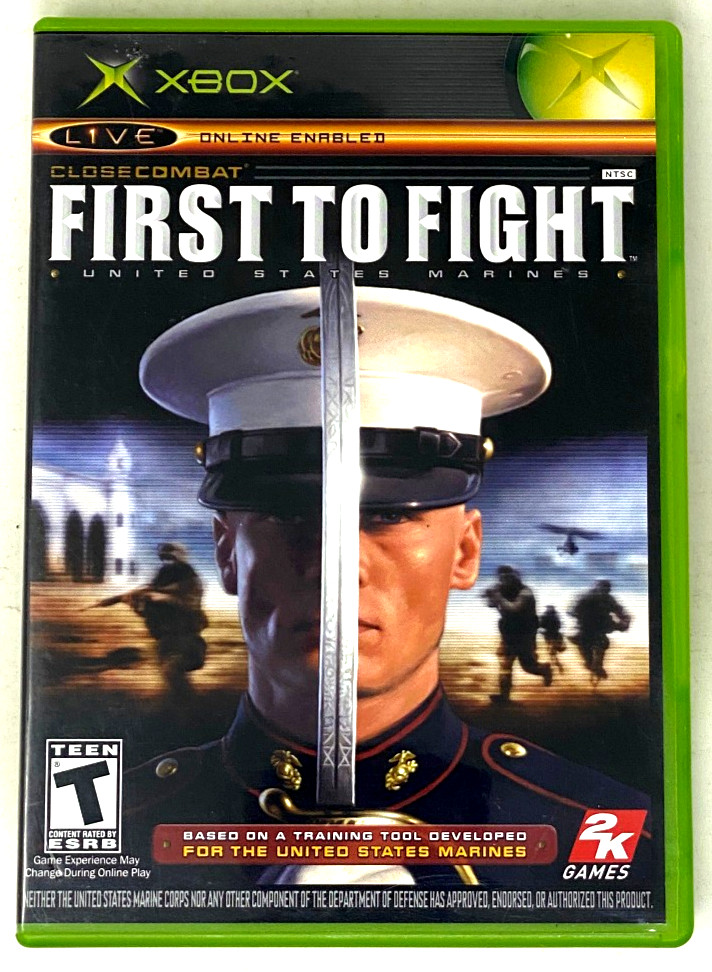 Close Combat: First to Fight (Microsoft Xbox, 2005) FREE SHIPPING!