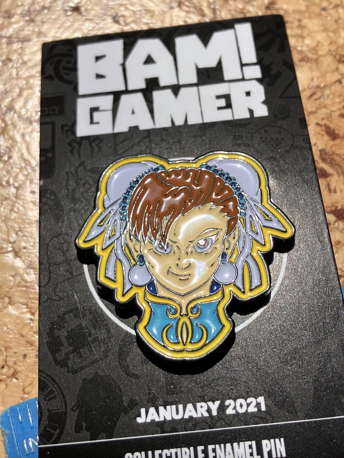 BAM! GAMER Chun Li Street Fighter 2021 Limited Edition Pin Numbered 64/250