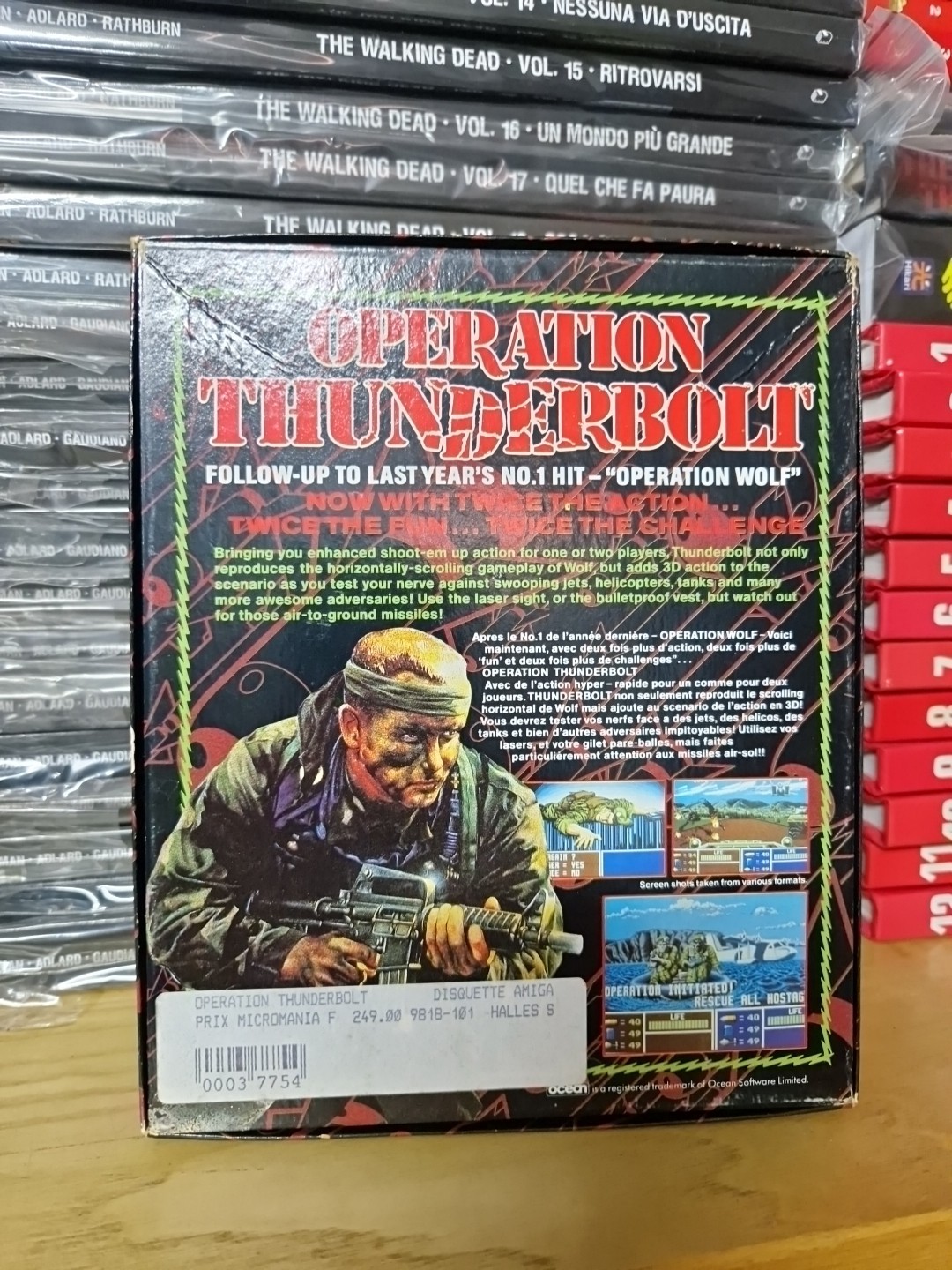 Operation Thunderbolt For Amiga – Taito/Ocean
