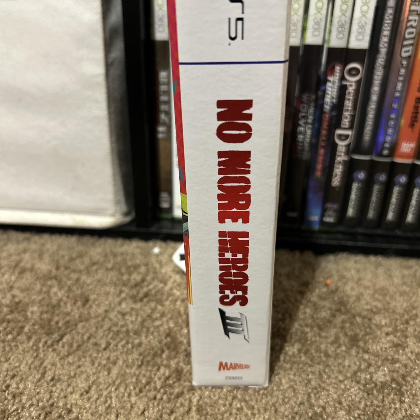 No More Heroes 3 – Day 1 Edition – Sony PlayStation 5 NO GAME! BOX AND EXTRAS!