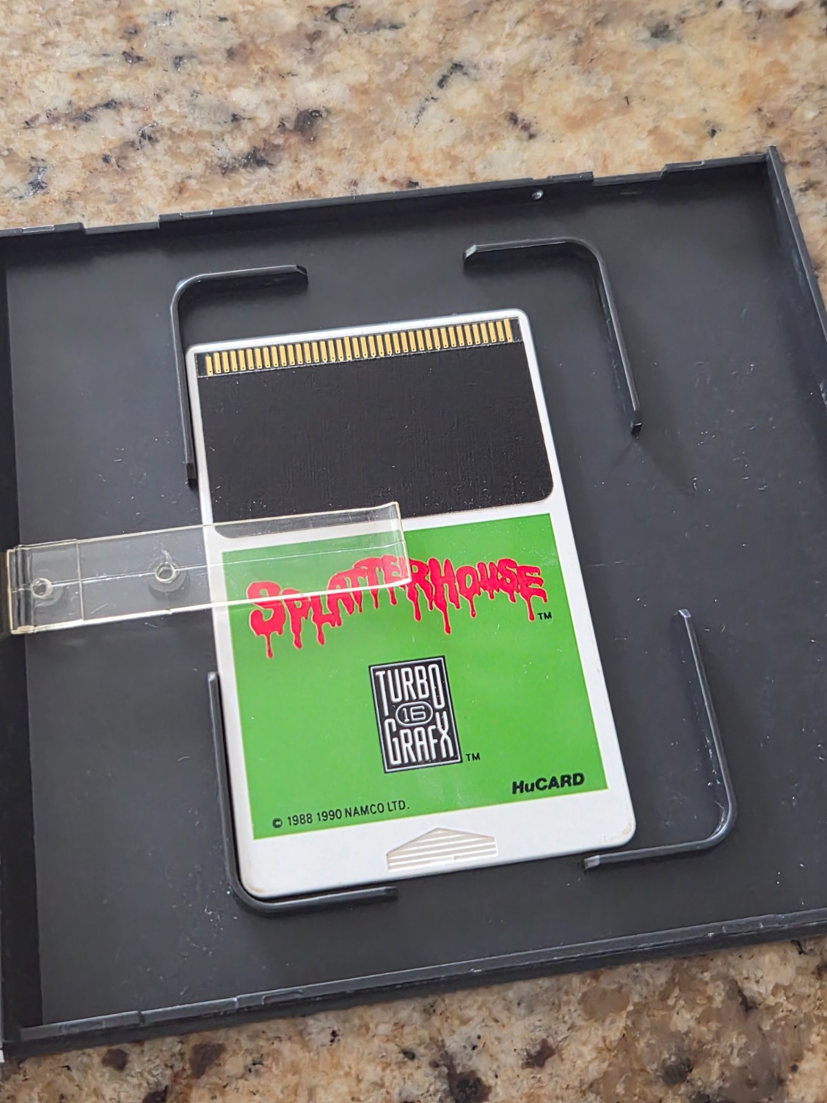 Turbografx 16 Turbo Grafx 16 Game Splatterhouse CIB Complete Tested!