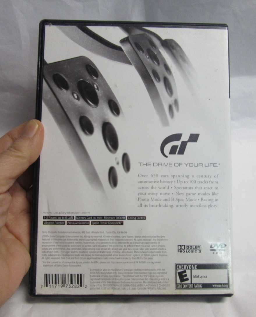VTG GRAN TURISMO 4 The Real Driving Simulator PlayStation 2 Network 2004