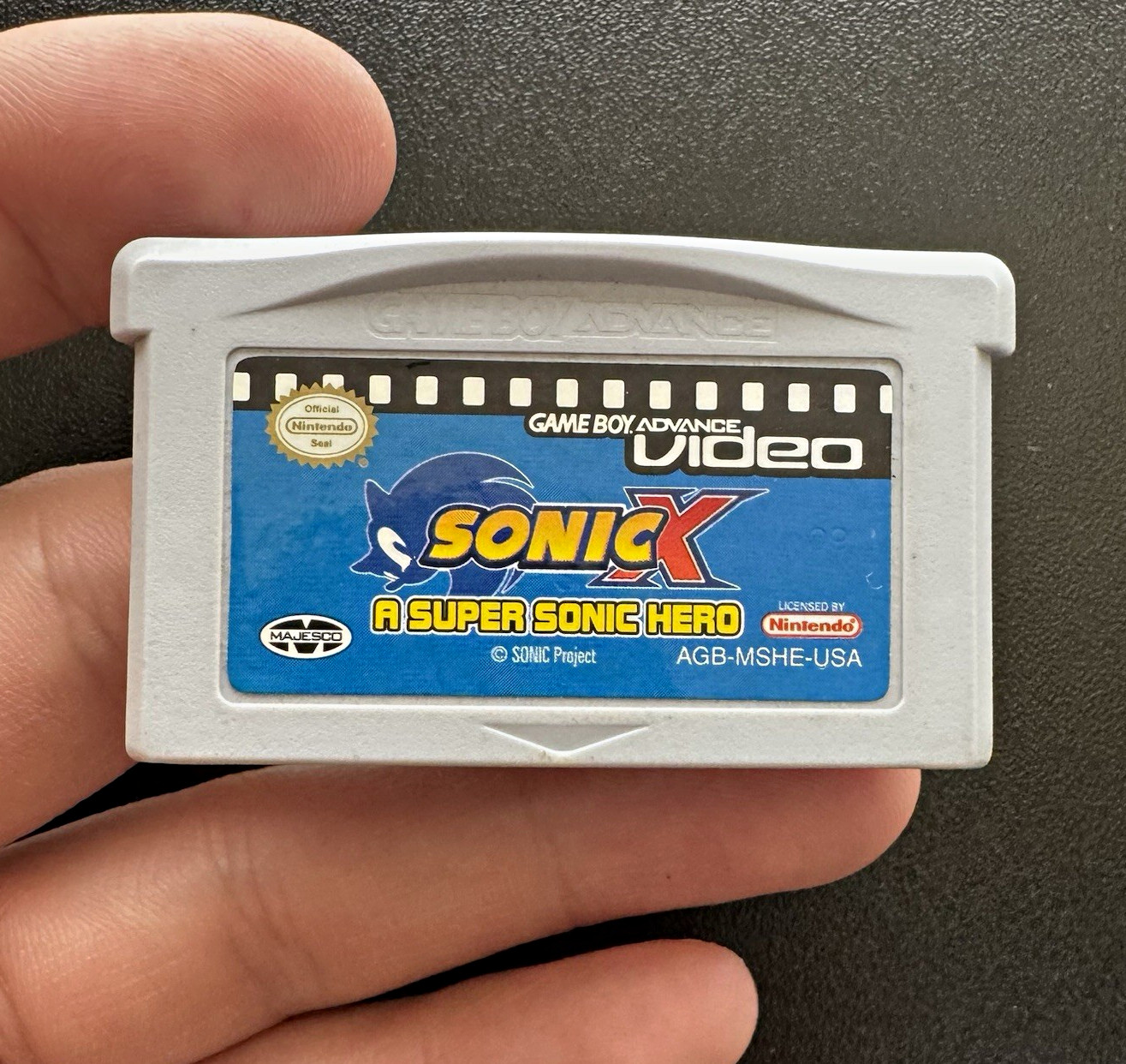 Game Boy Advance Video Sonic X: A Super Sonic Hero GBA – TESTED
