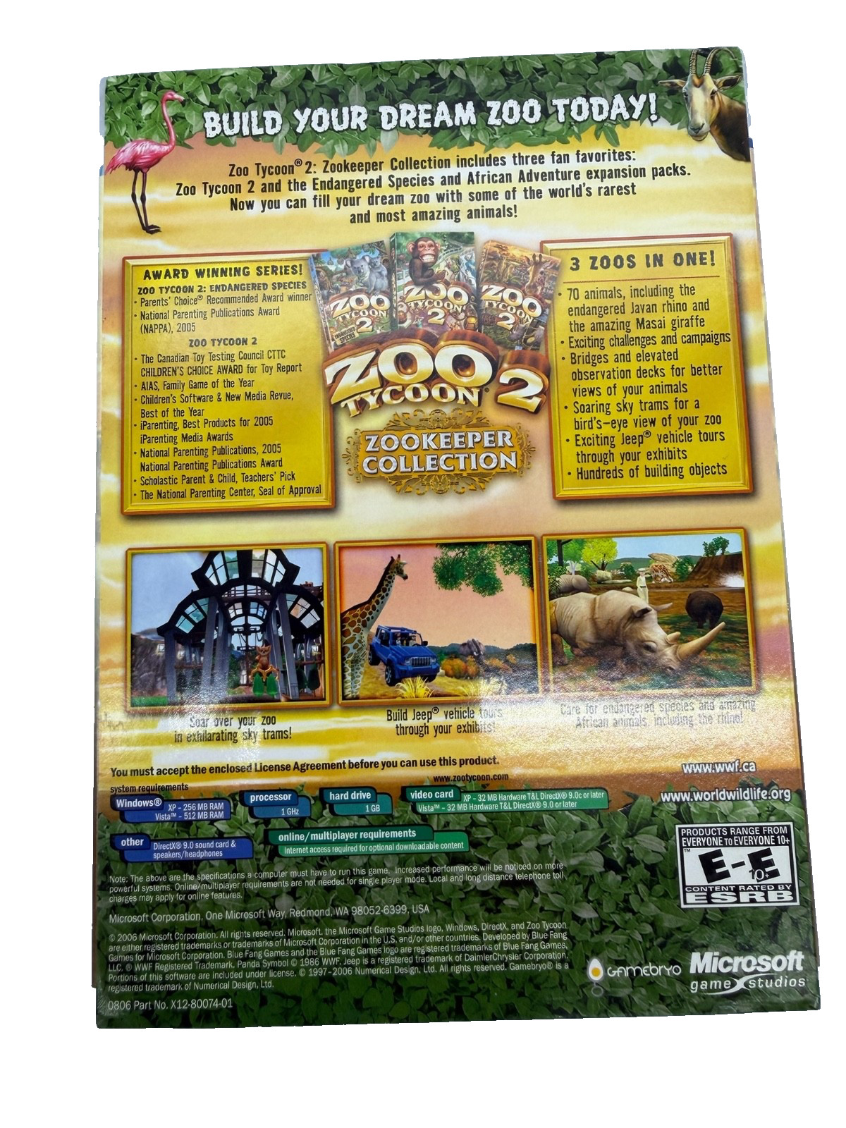 Zoo Tycoon 2: Zookeeper Collection (PC, 2006)