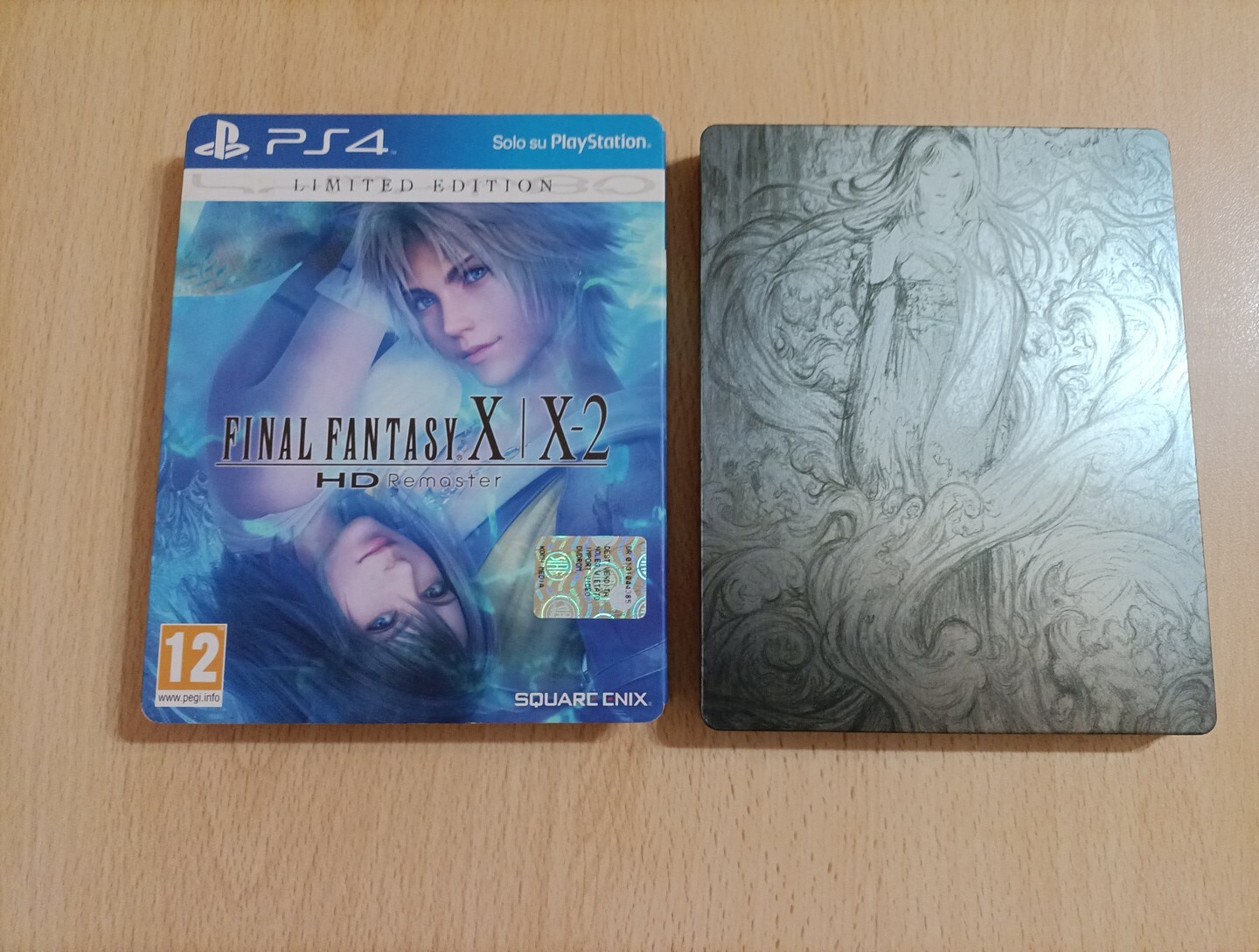Final Fantasy X | X-2 HD Remaster Steelbook Vers. Italy PS4 USED MINT!!