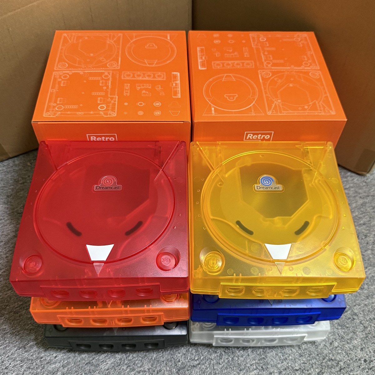 New Full Housing Case Shell Cover Replacement For Sega Dreamcast DC Console USA