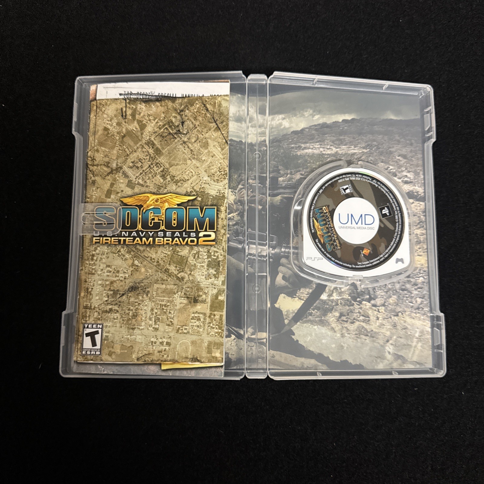 SOCOM: U.S. Navy Seals Fireteam Bravo 2 (Sony PSP) 2006; CIB Complete