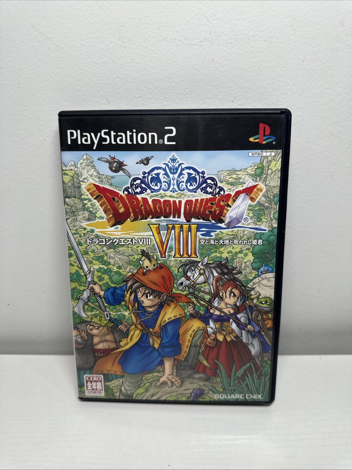 PS2 Dragon Quest VIII Journey of the Cursed King Japanese Version JRPG USED