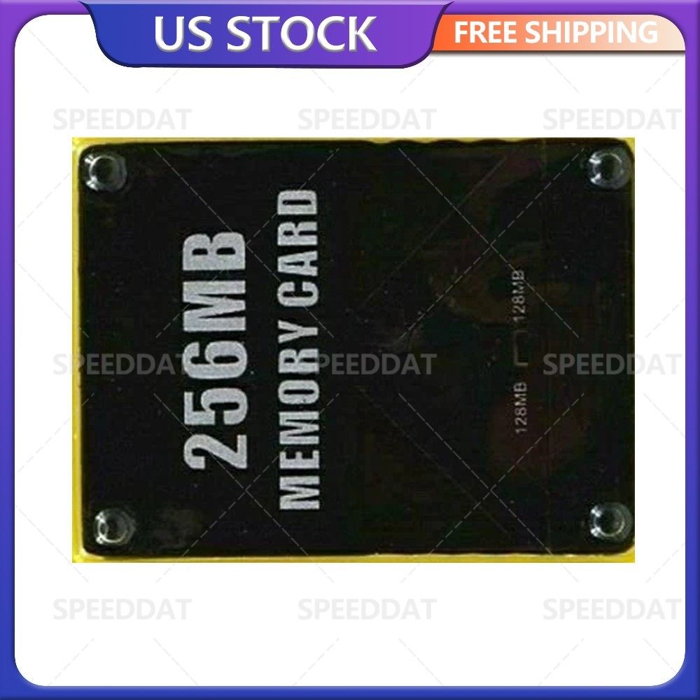 1Pack 256MB Megabyte Memory Card For Sony PlayStation 2 PS2 Slim Game Console
