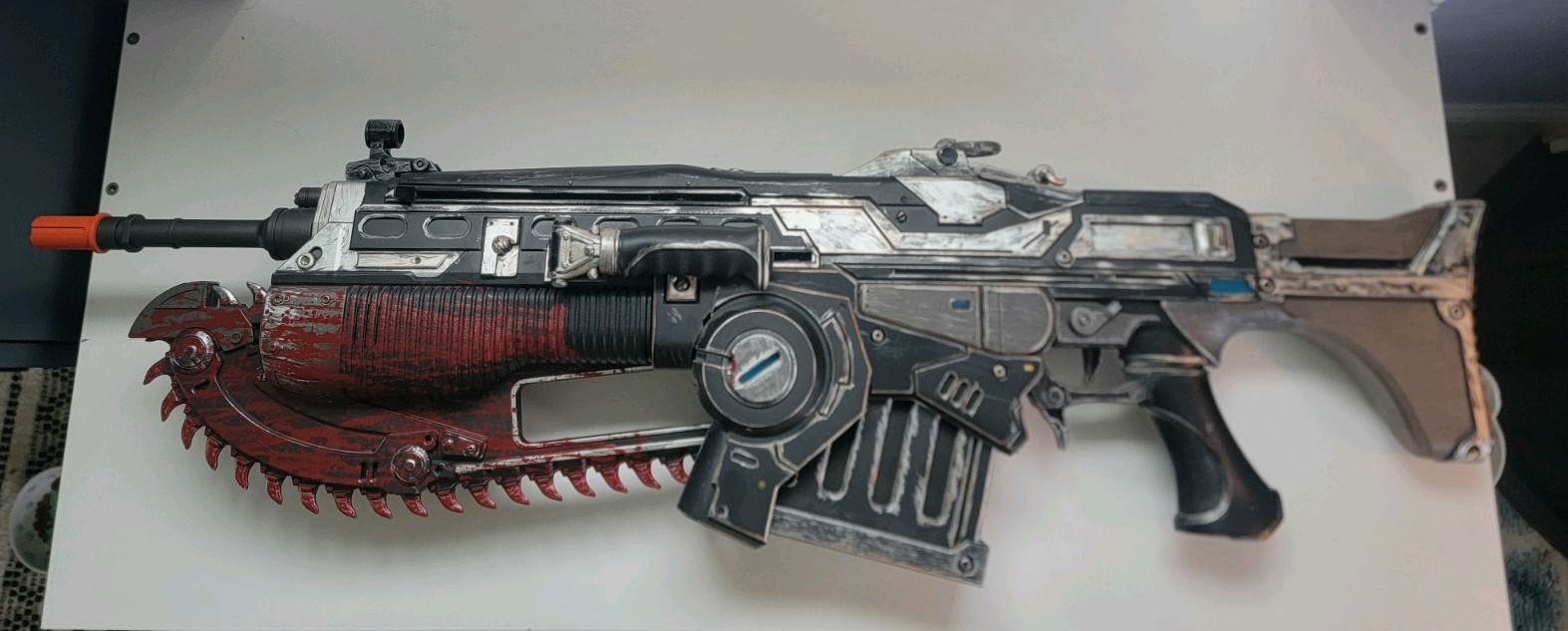 PDP GEARS OF WAR 4 CUSTOM LANCER REPLICA 1:1 ELECTRONIC 2016 XBOX