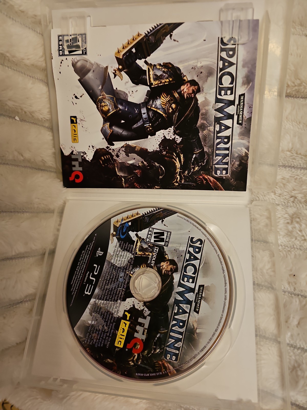 Warhammer 40,000: Space Marine (Sony PlayStation 3, 2011)