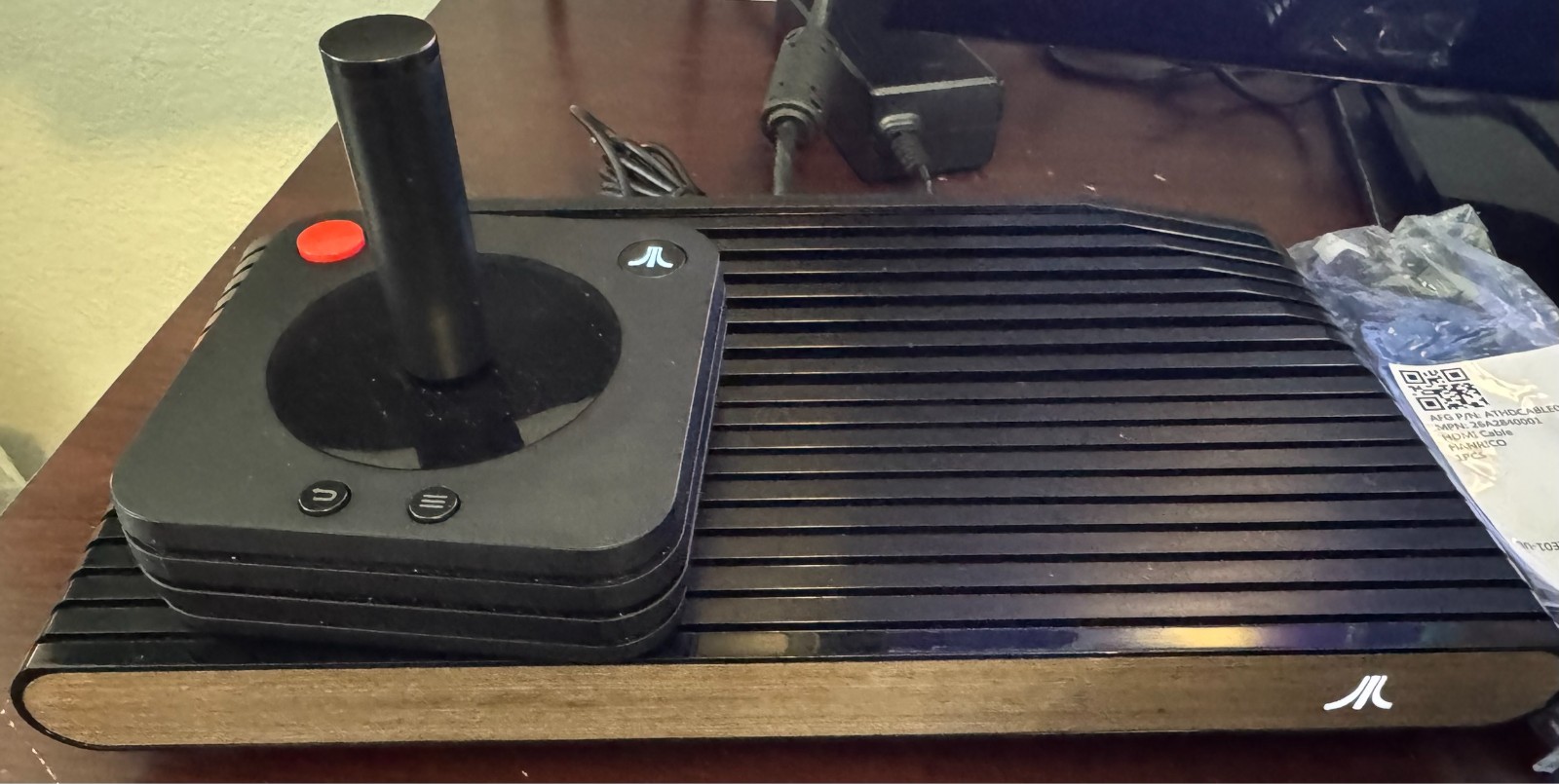 Atari VCS 800 Home Console 32GB – Black Walnut Bundle with extra joystick