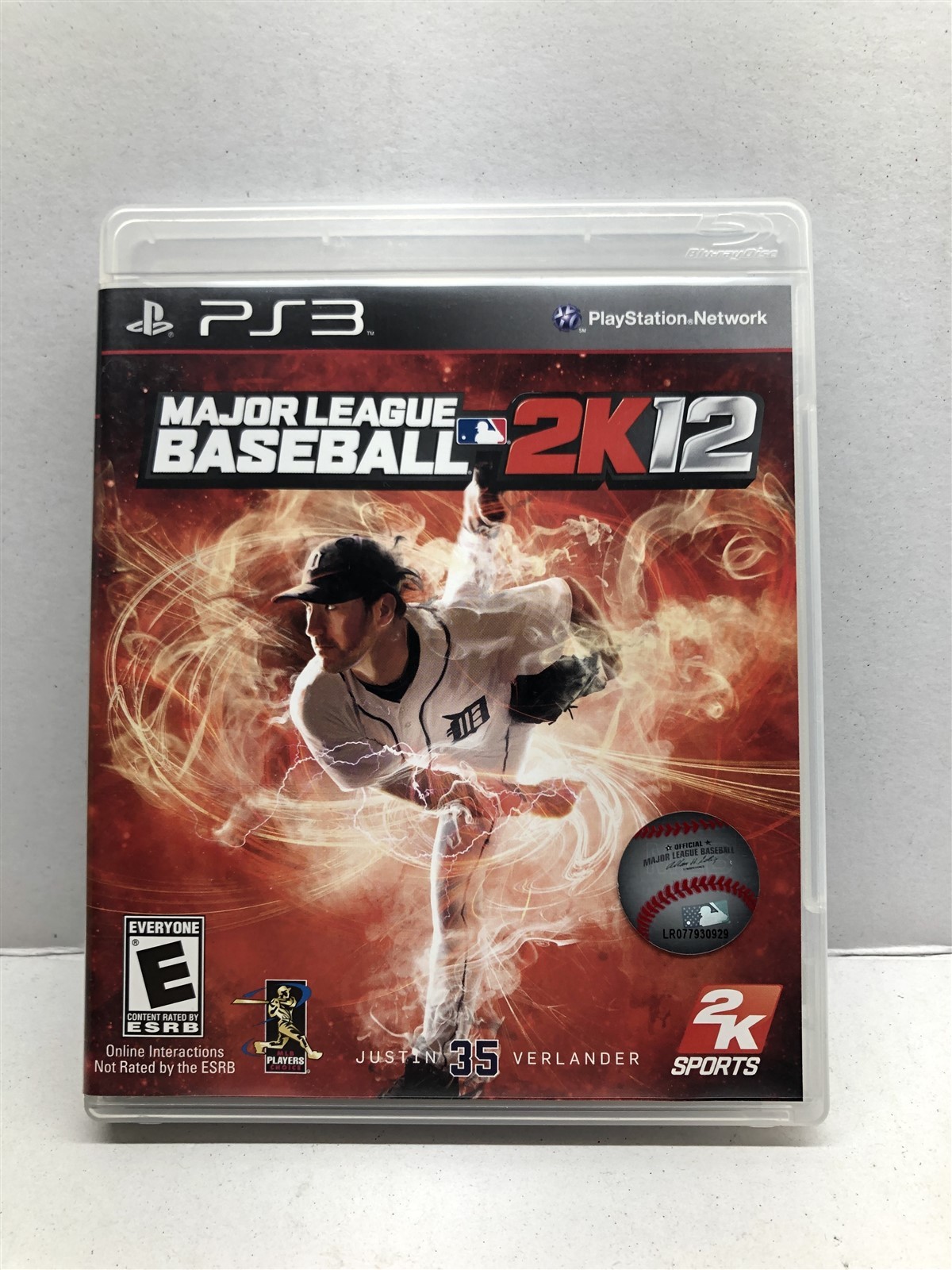 Major League Baseball 2K12 (PlayStation 3, 2012) Complete Tested Working