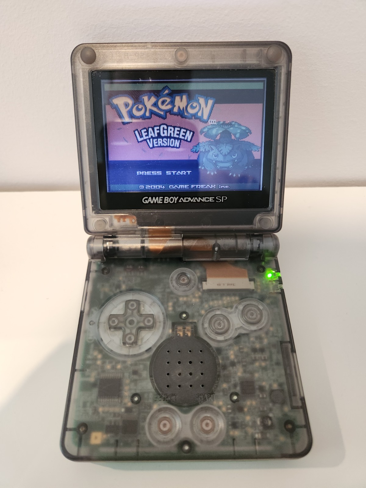 Game Boy Advance GBA SP Smoke Black AGS-001 Console – Tested Great for Pokemon