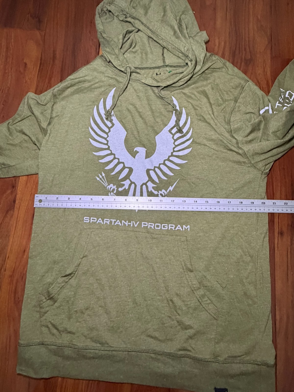 Official Halo Fire Team Apollo Spartan-IV Program Hoodie Loot Gaming Size Large