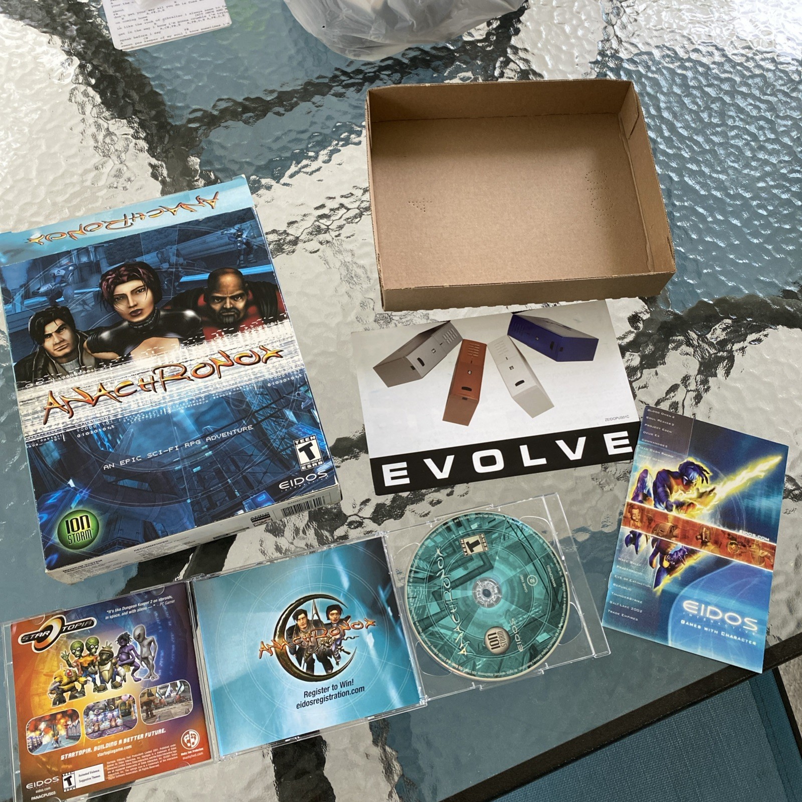 Anachronox – Big Box – PC Game – Complete CIB – 2001 – EIDOS