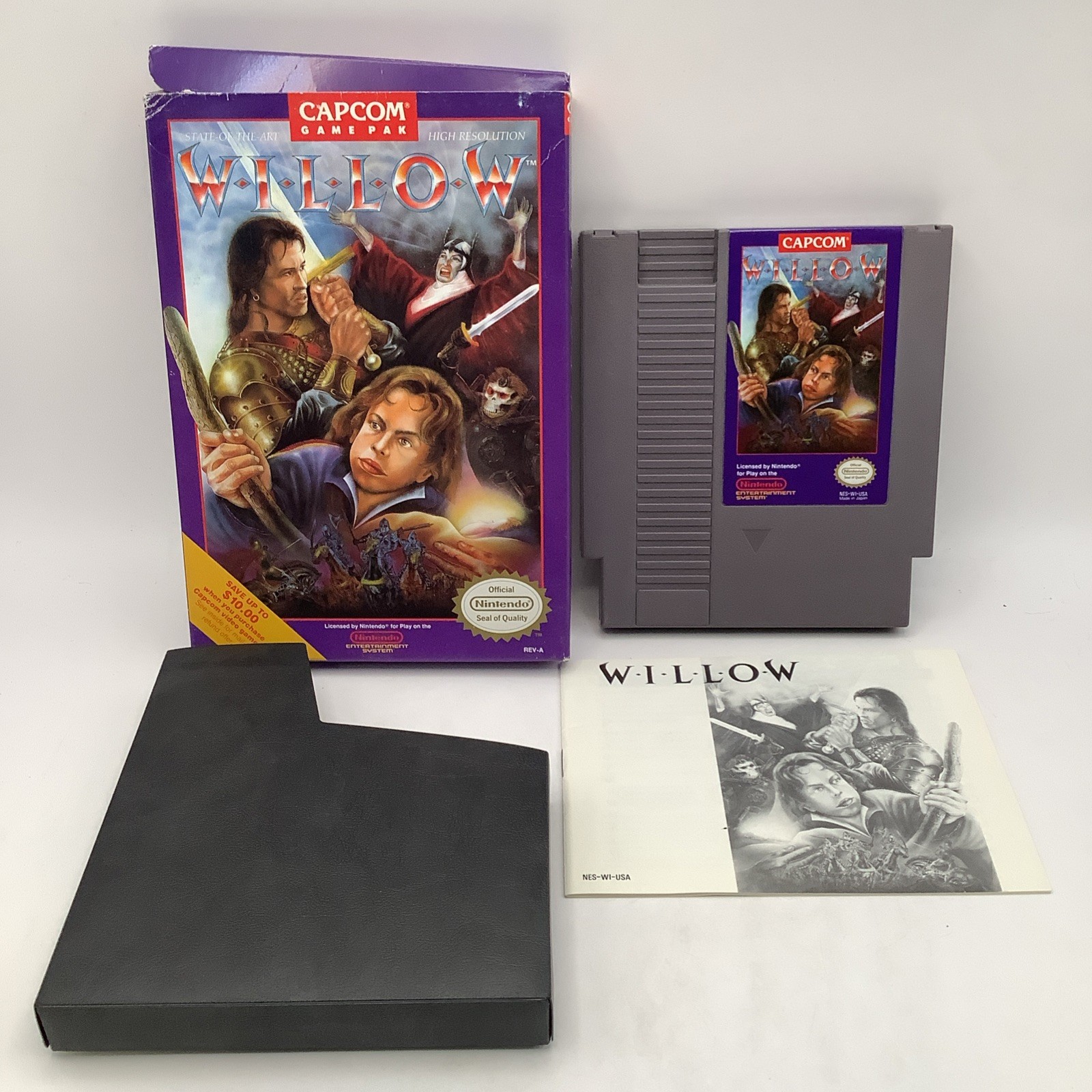 Willow (Nintendo Entertainment System, 1989) Complete CIB Tested