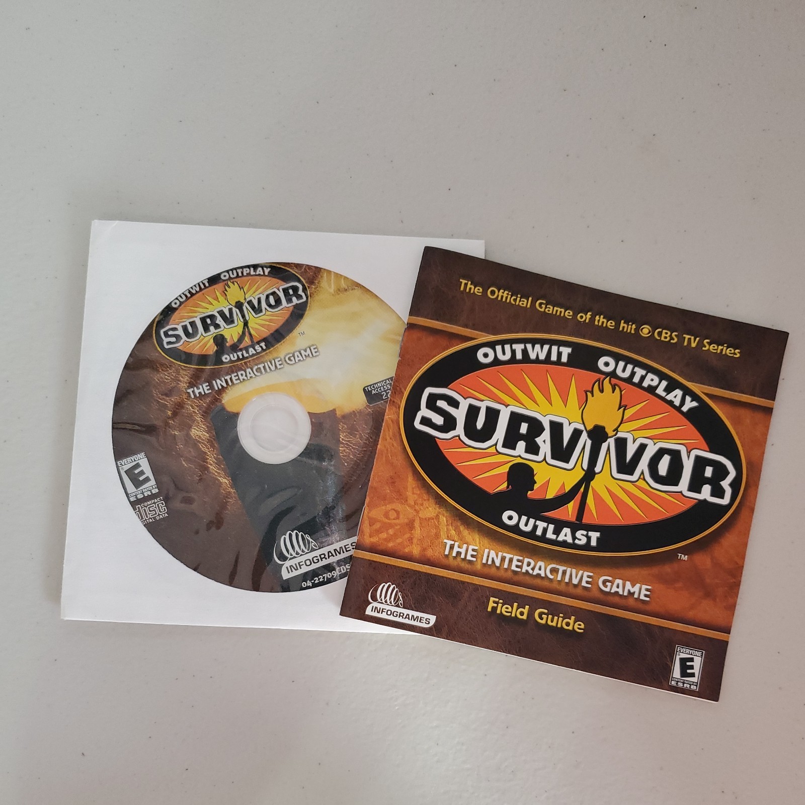 Survivor Outwit Outplay Outlast The Interactive Game PC CD ROM Video Game
