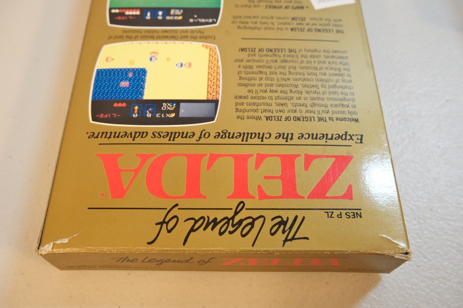 The Legend of Zelda (Nintendo NES, 1987) Complete with Inserts & Poster