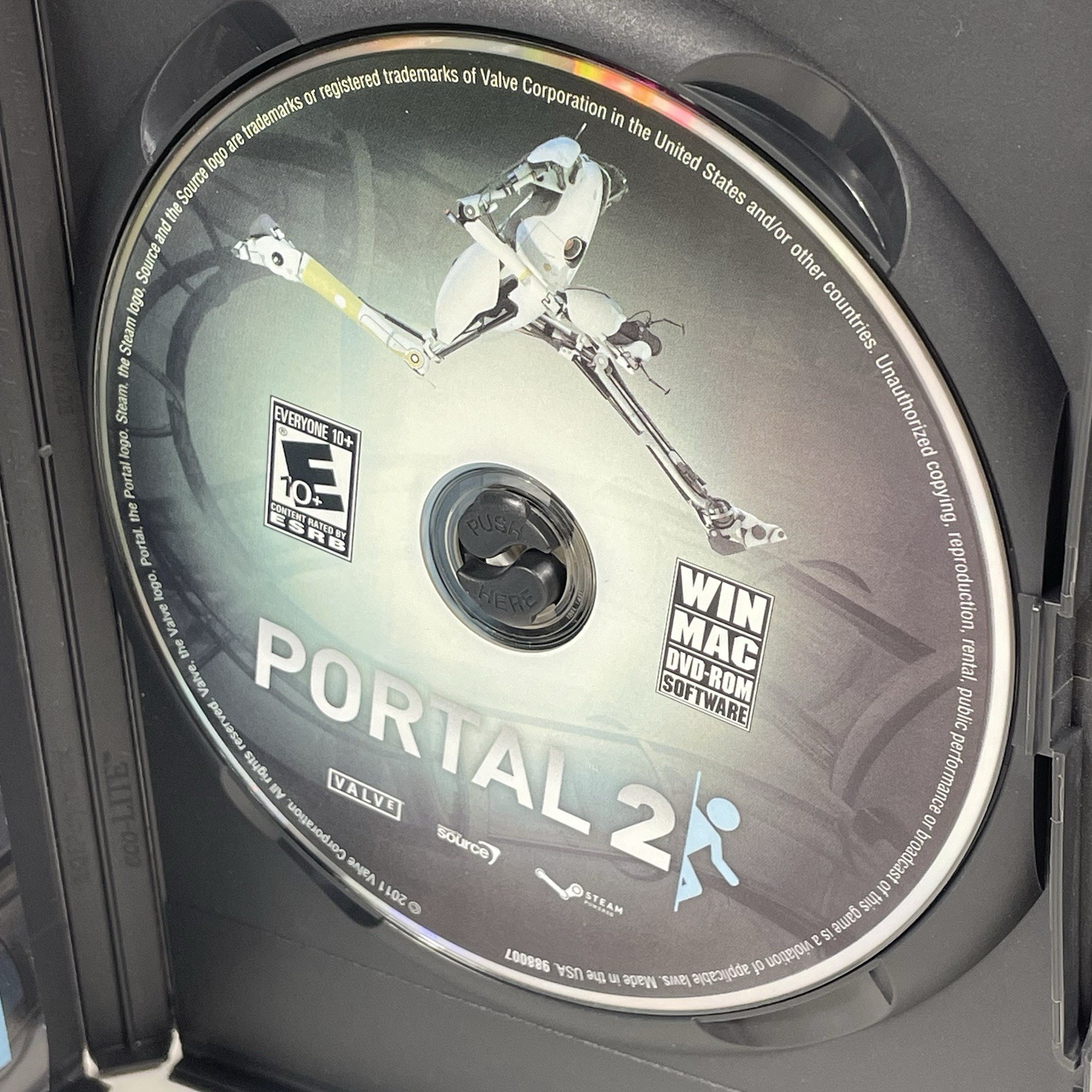 Portal 2 for Windows and Macintosh DVD-ROM Software Game