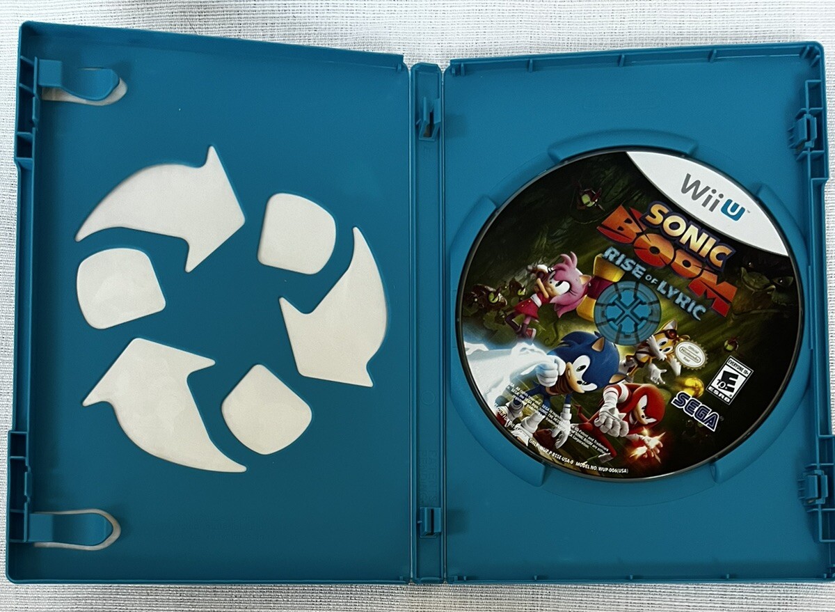 Sonic Boom Rise of Lyric Nintendo Wii U 2014