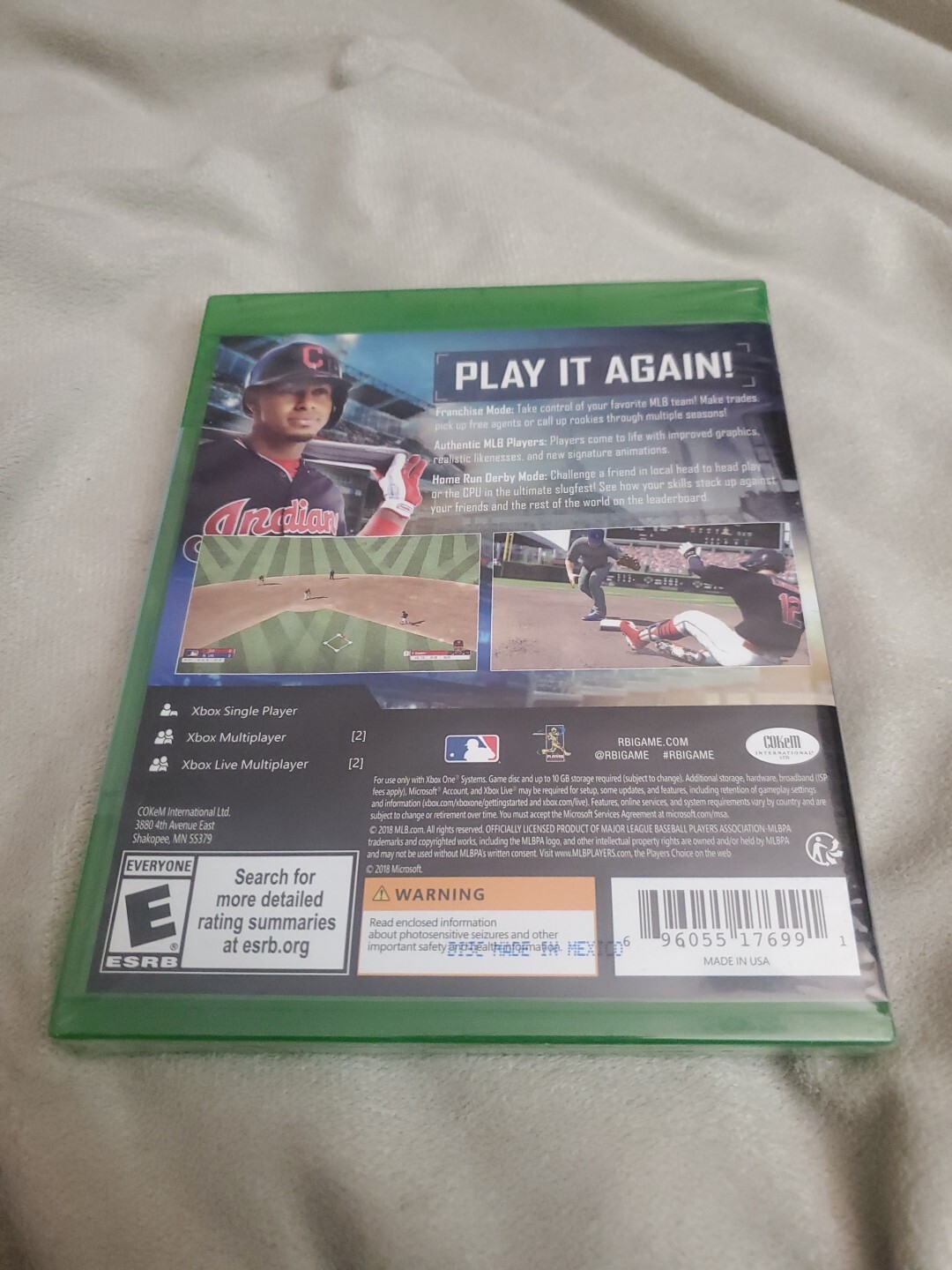 R.B.I. Baseball 18 (Microsoft Xbox One, 2018) – NEW/SEALED!