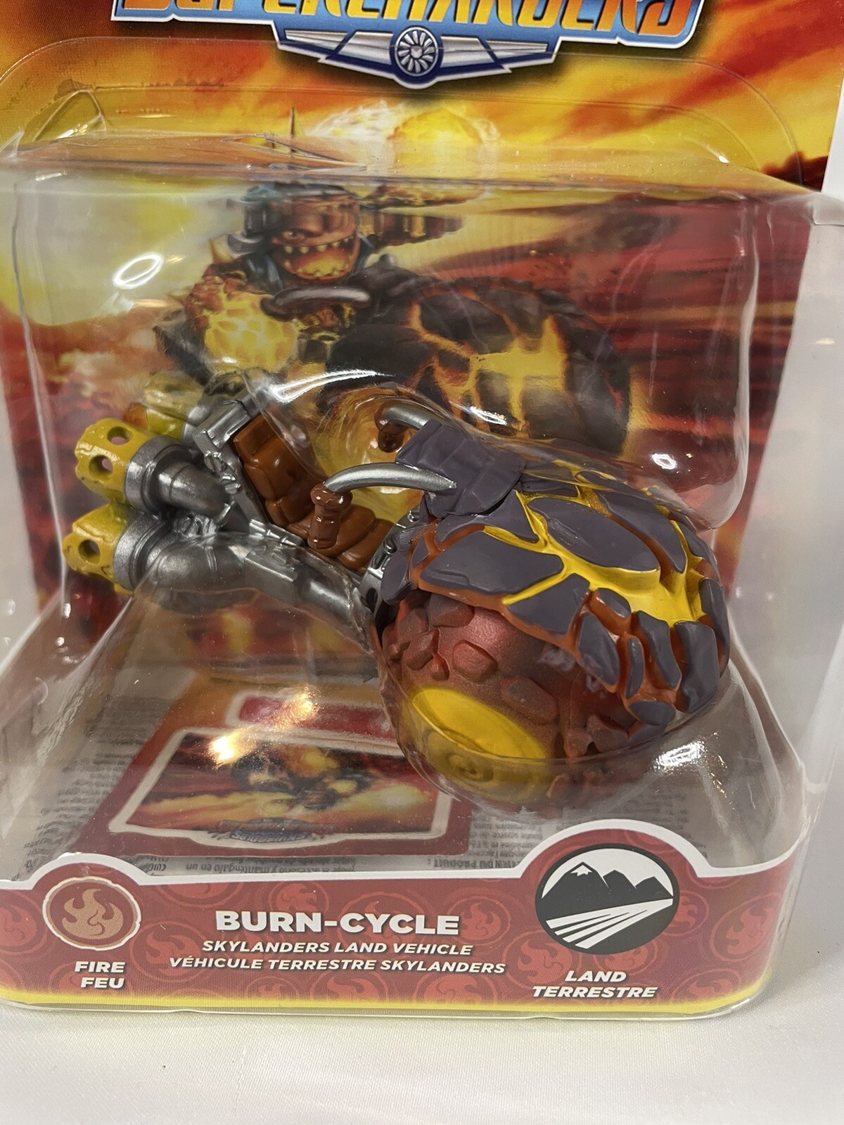 Skylanders SuperChargers: Vehicle Burn Cycle Character Pack, 2015, SEALED, NEW