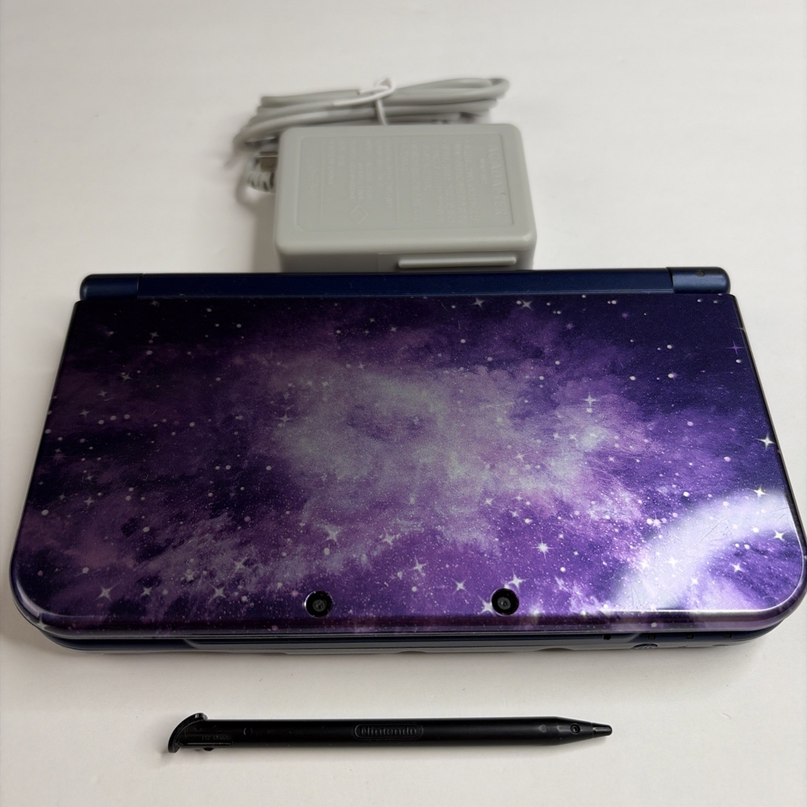 New Nintendo 3DS XL Galaxy Console US Model Tested! W Charger Stylus