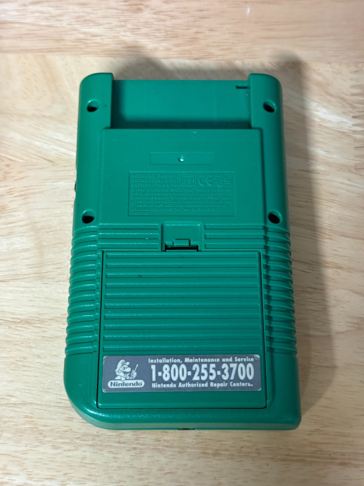 Nintendo Game Boy Original DMG-01 Console Play It Loud Green Original WORKING