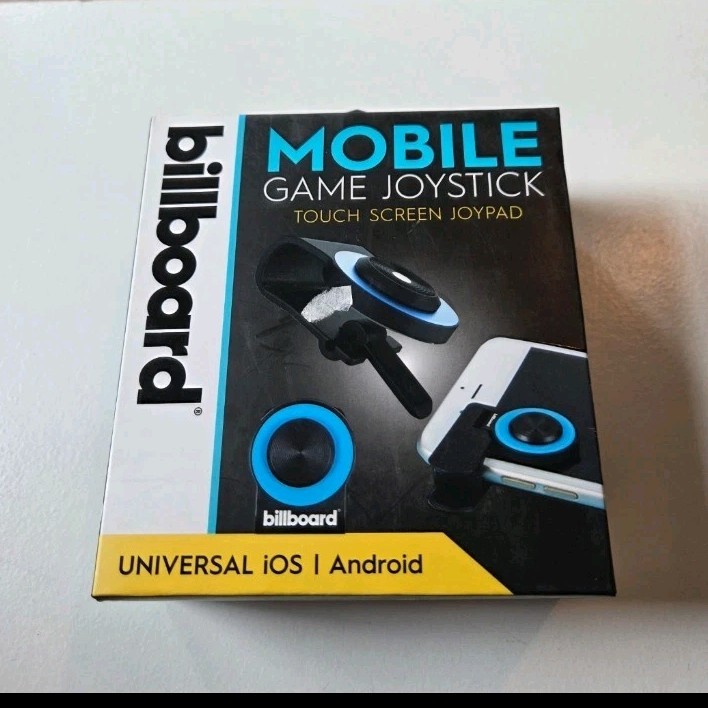 Billboard Mobile Game Joystick Clip-On Touchscreen Joypad iOS/Android