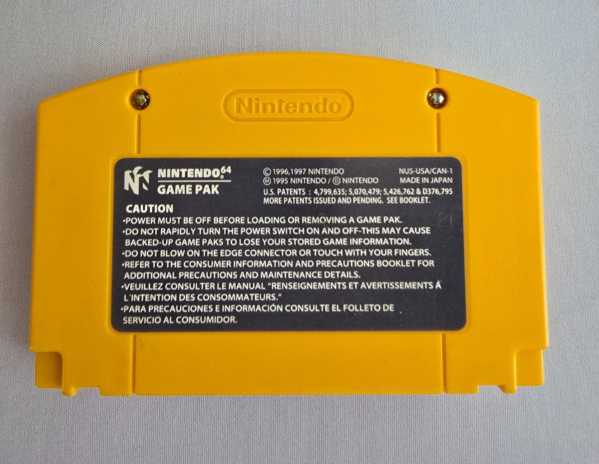 Donkey Kong N64 (Nintendo N64) Super Clean, Tested, Working, Cartridge ONLY