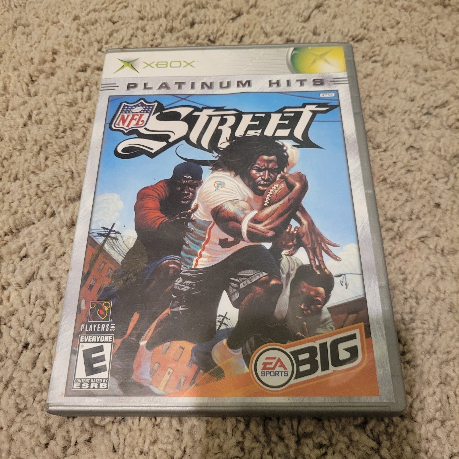 NFL Street Platinum Hits Xbox Complete CIB EA Sports BIG Football