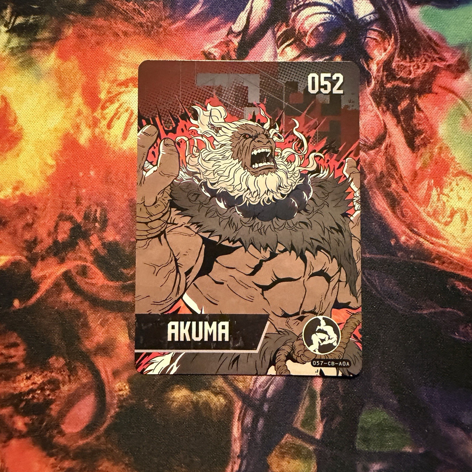 Street Fighter 6 Amiibo Series 2 Card Akuma #052 Mint Pack Fresh