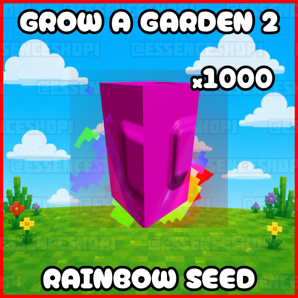 x1000 Rainbow Seed | Grow a Garden 2 🌱