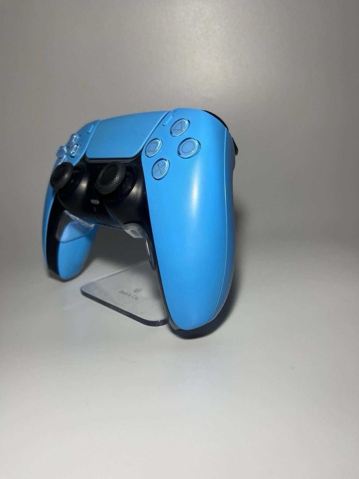 Blue PS5 DualSense Controller – UPGRADED Hall Effect Joysticks (Zero Drift)