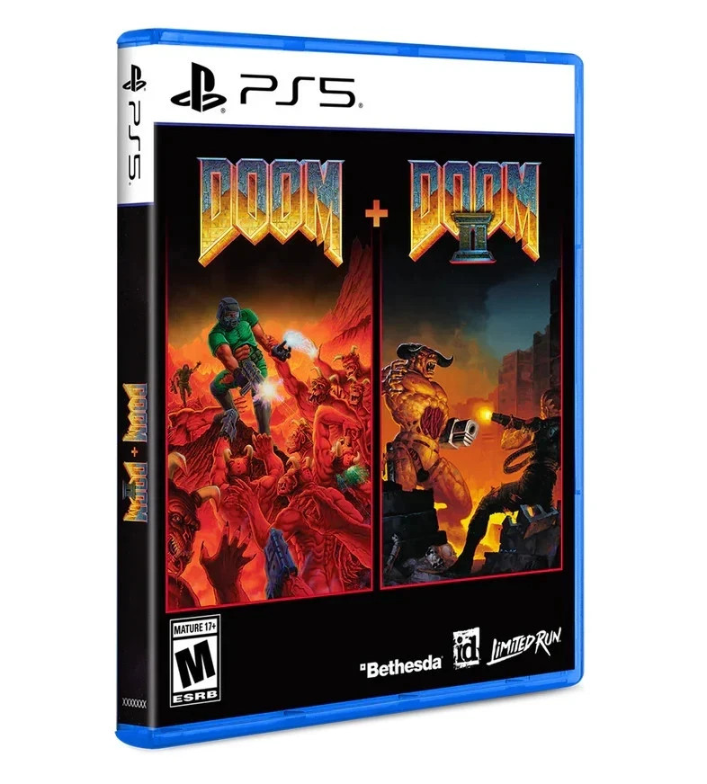 DOOM + DOOM II (LTD run#283) PS5 Brand New Game (2025 Shooter)