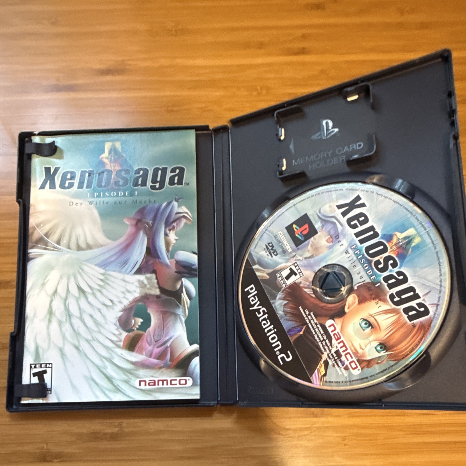 Namco Xenosaga Episode I: Der Wille zur Macht PS2 RPG T NTSC-U/C Manual