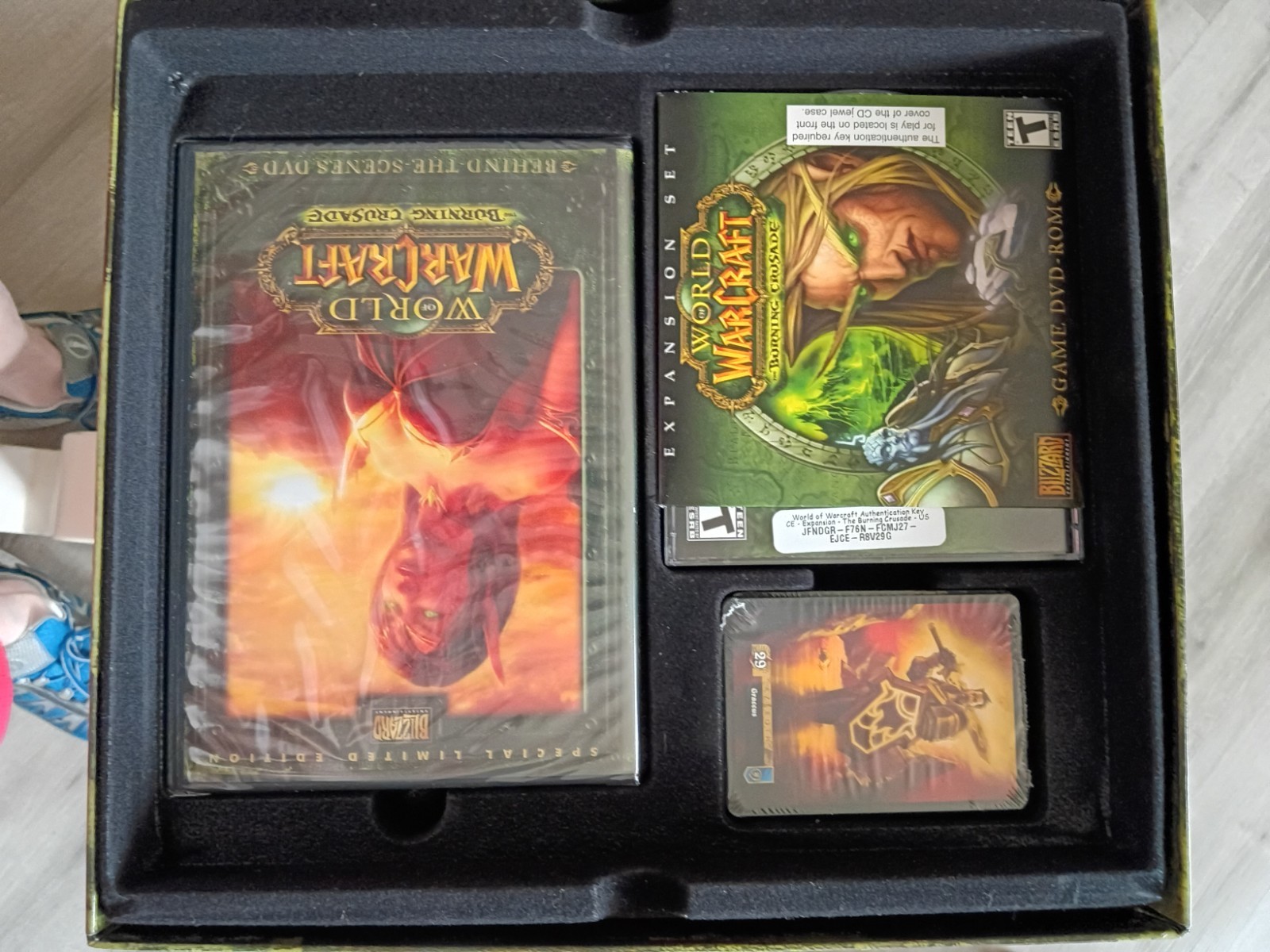 World of Warcraft: Burning Crusade Collector’s Edition –Mouse pad unused