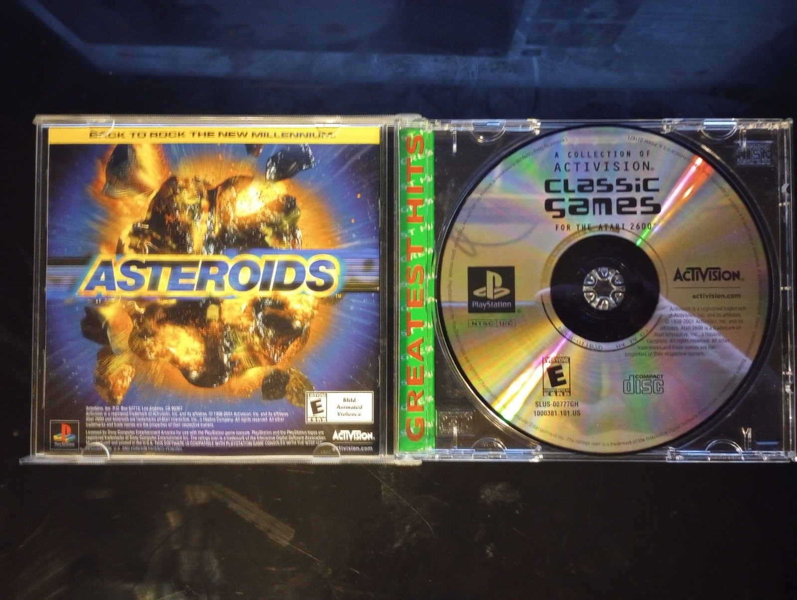 Activision Classics (Sony PlayStation 1, 1998) ***TESTED***
