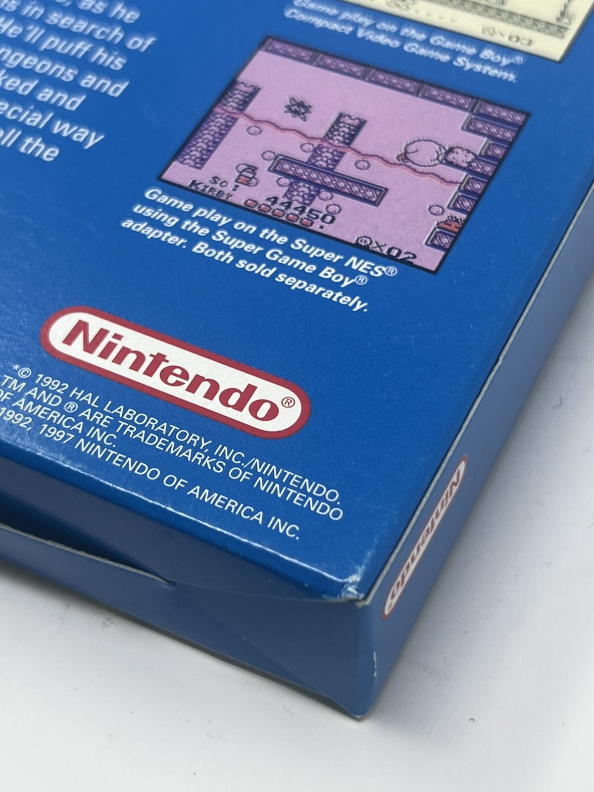 Kirby’s Dream Land Nintendo Game Boy Complete CIB Nice CONDITION! RARE!