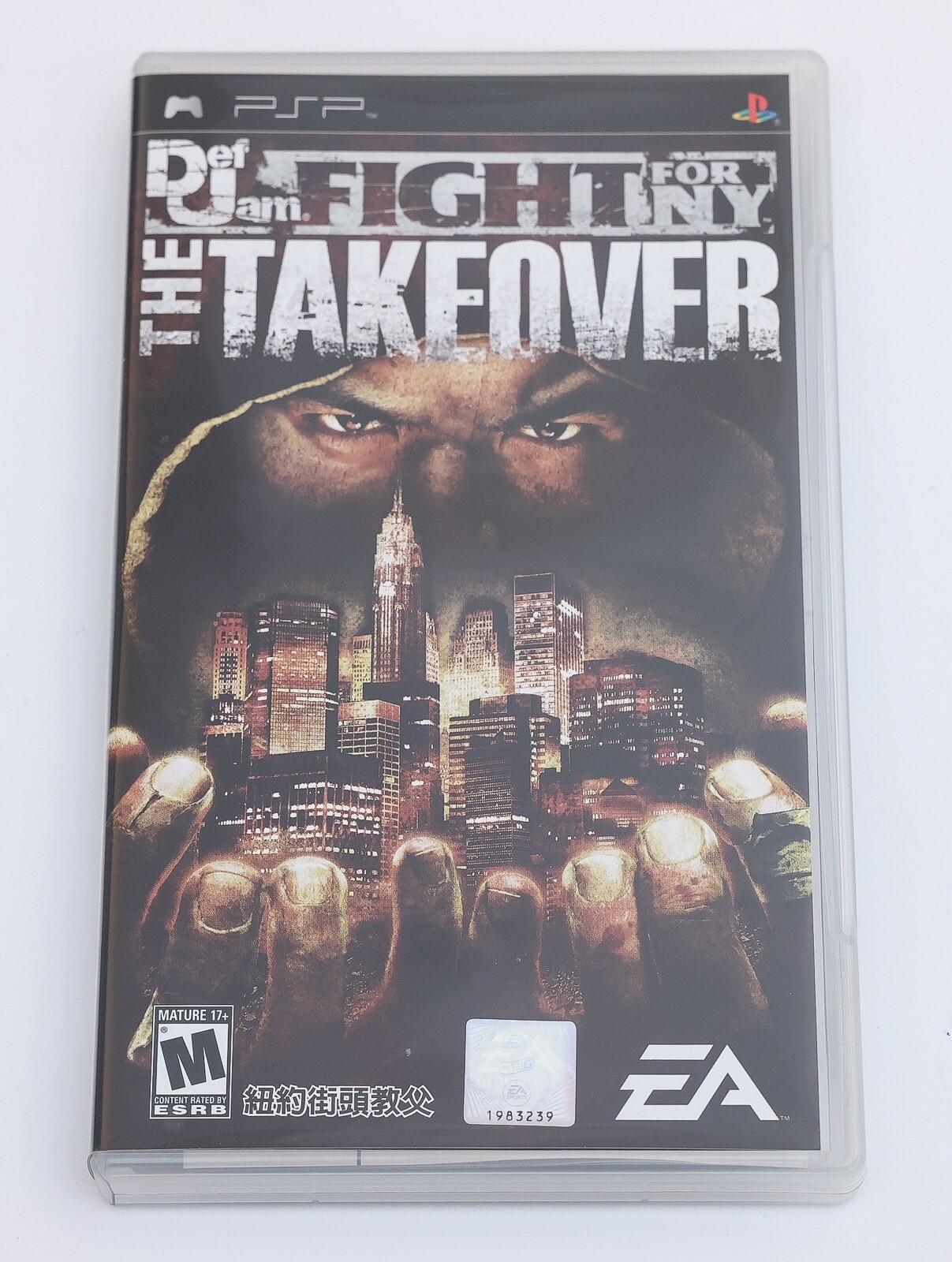 Def Jam Fight For NY The Takeover PlayStation Portable PSP Asian English R3